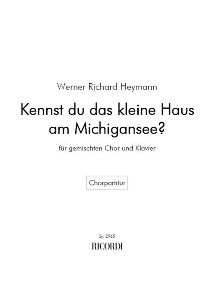 Kennst du das kleine Haus am Michigan-See